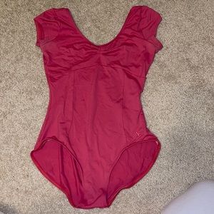 ABT Cap Sleeve Pink Leotard Capezio Medium